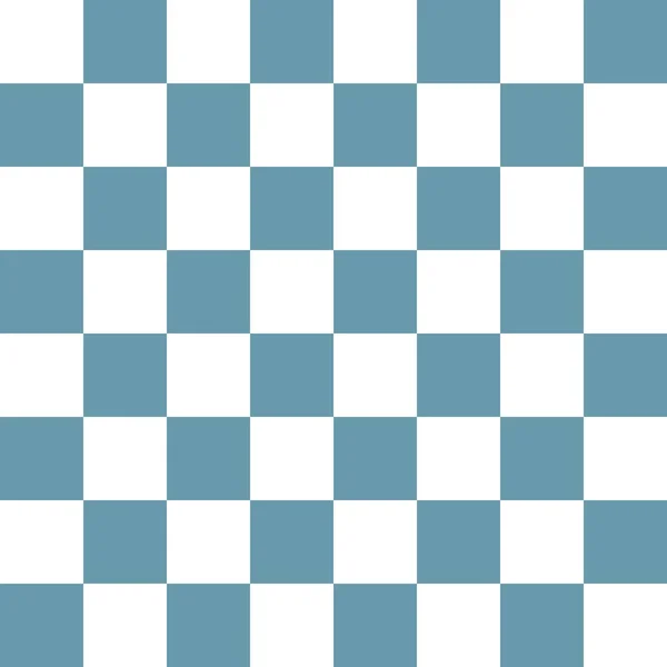 Blue White Checkerboard Pattern Background — Image vectorielle