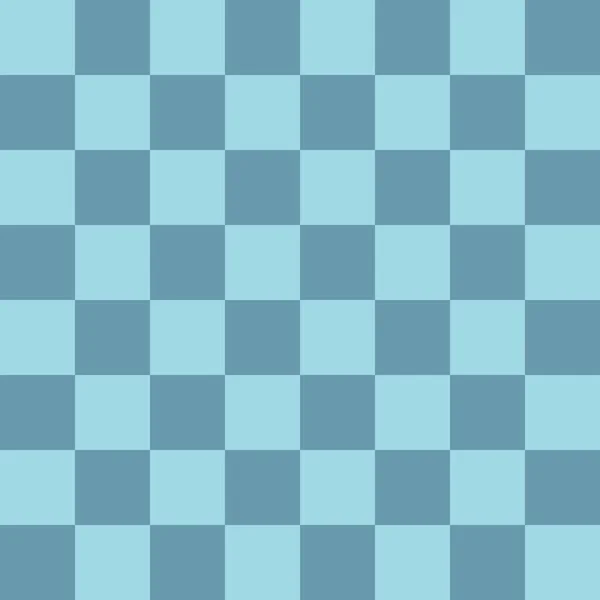 Blue Checkerboard Pattern Background — Vettoriale Stock