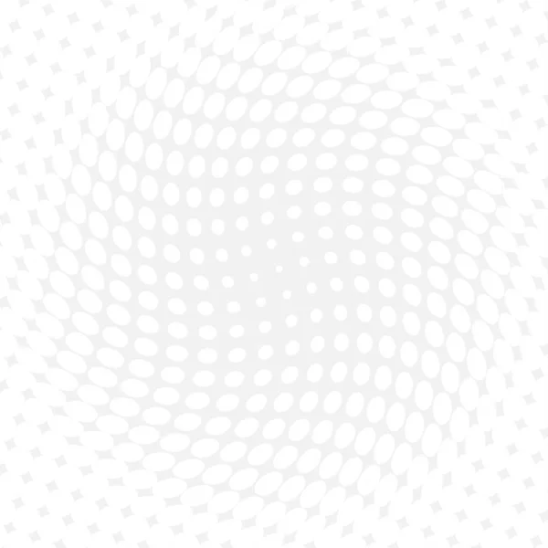 White Circles Gradient Halftone Background Vector Illustration — 스톡 벡터