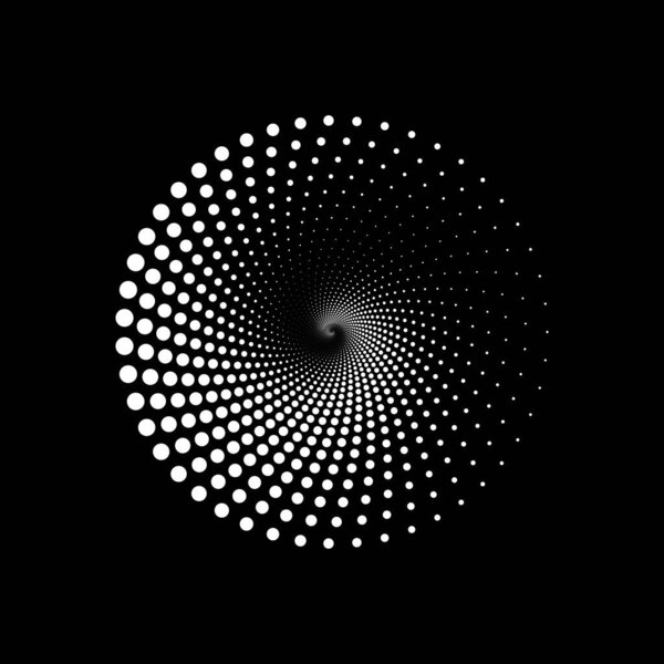 Не крутите логотип на одном фоне. Векторная иллюстрация.