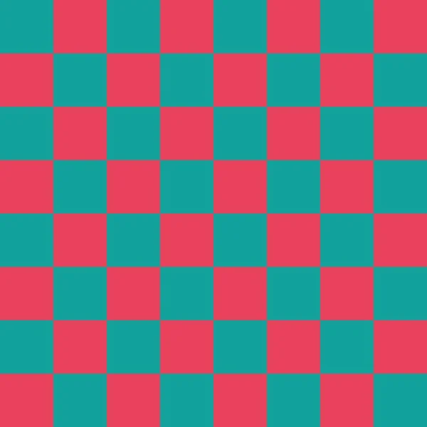 Pink Blue Checkerboard Pattern Background — Stockvektor