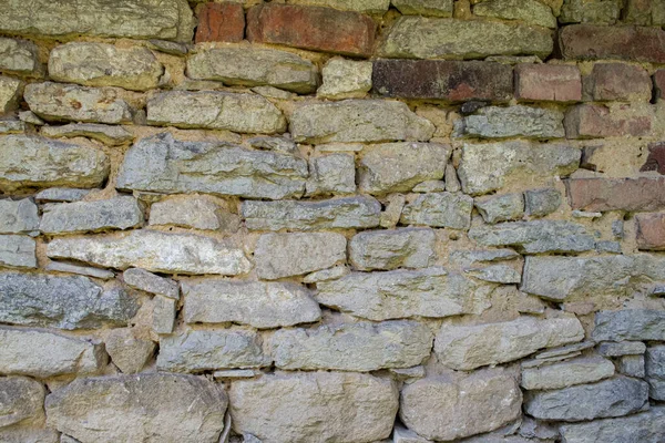 Textur Der Alten Steinmauer — Stockfoto