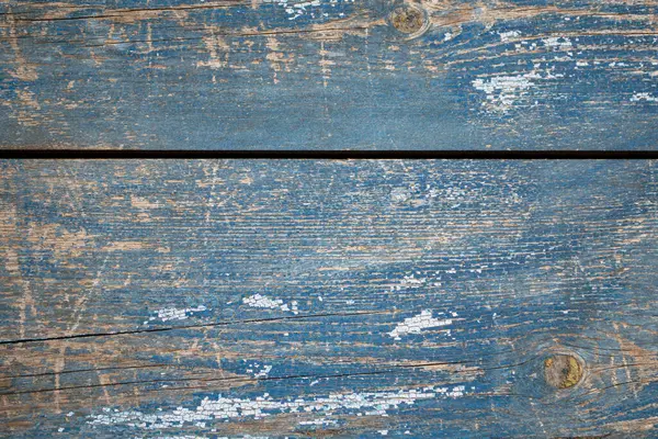Wood Texture Wooden Board Painted Blue Blue Wooden Background — Foto de Stock