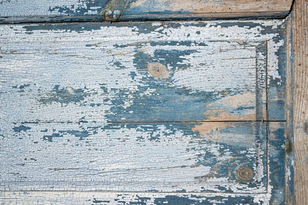 Wood Texture Wooden Board Painted Blue Blue Wooden Background — Stockfoto