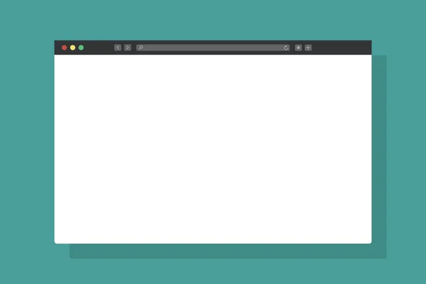 Vektör tarayıcı modeli. Boş bir web sayfası. Tasarım için arkaplan