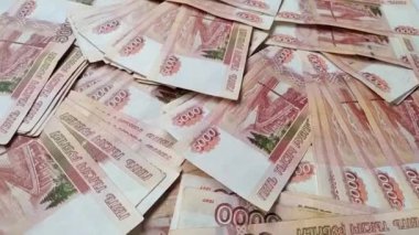 Rus para roubles banknotlar, Rus rublesi yığını