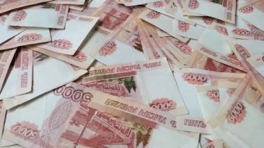 Rus para roubles banknotlar, Rus rublesi yığını