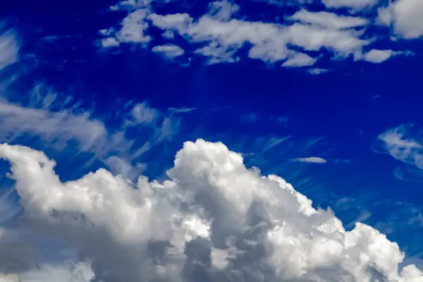 Thick Clouds Beautiful Blue Sky — Stock Photo, Image