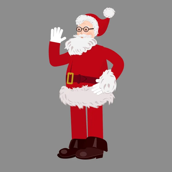 Weihnachtsmann Vektorillustration Einer Person Zur Animation Editierbare Striche Bearbeiten Sie Stockillustration