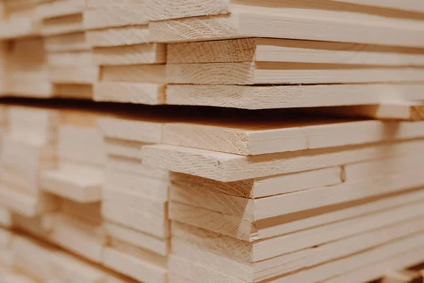 Textuur van nieuw houten bureau op de markt — Stockfoto