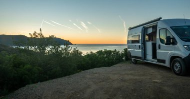 Van life in Tuscany, Italy