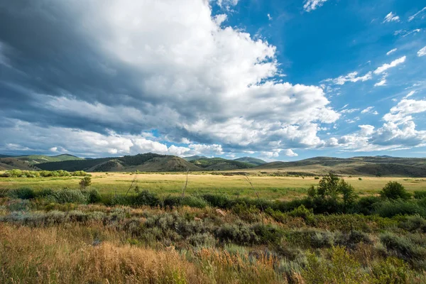 Colorado Countryside Colors Rain — ストック写真