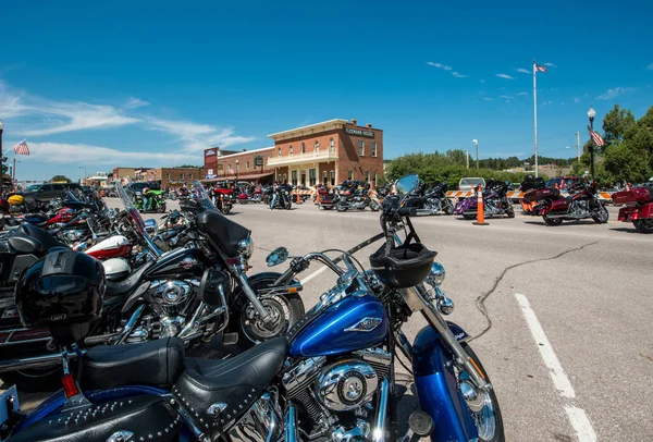 Sturgis Dakota Południowa Usa Sierpień 2015 Coroczny Rajd Motocyklowy — Zdjęcie stockowe