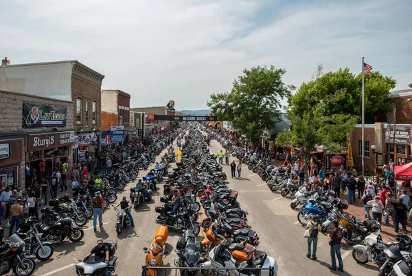 Sturgis, Güney Dakota ABD - 5 Ağustos 2015 Yıllık Motosiklet Rallisi