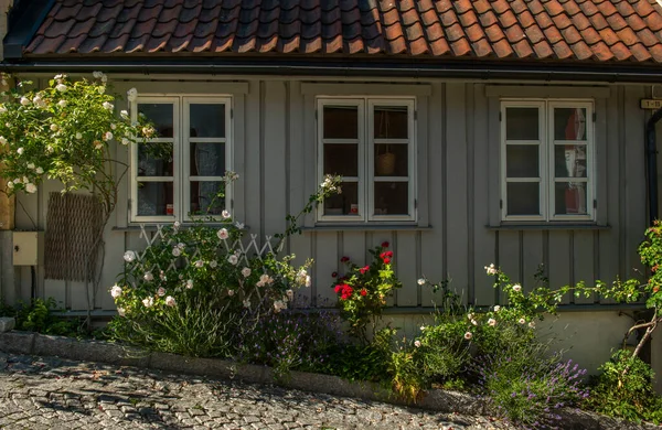 Old Houses Oslo Norway — ストック写真