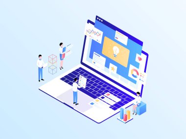 İş Fikri Fikri Fikri Işık Gradyanı. Mobil Uygulama, Web Sitesi, Banner, Diyagramlar, Bilgi Grafikleri ve Diğer Grafiksel Varlıklar İçin Uygun.