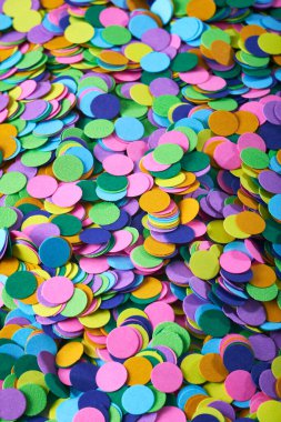 Renkli konfeti Festival arka plan