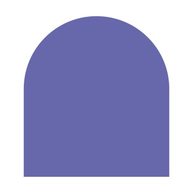 Ark soyut şekli menekşe mor renk şablonu