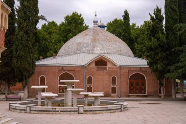 Şah Abbas Camii veya Juma Camii 1606 yılında Ganja şehrinde inşa edilmiştir. Azerbaycan.