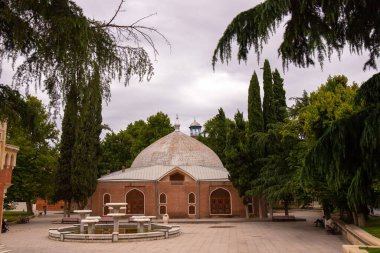 Şah Abbas Camii veya Juma Camii 1606 yılında Ganja şehrinde inşa edilmiştir. Azerbaycan.