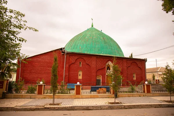 Ganja Azerbaijão 2021 Antiga Mesquita Gyrykhly Construído Bairro Gyrykhly Século — Fotografia de Stock