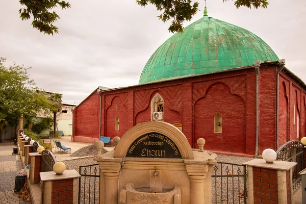 Ґаня Азербайджан 2021 Стара Кирилична Мечеть Побудований Кварталі Гіриклі Xix — стокове фото