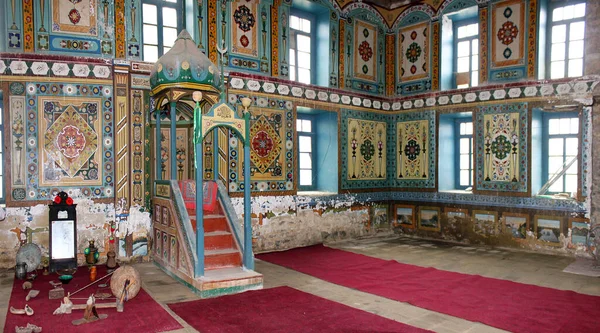 Anig Köyü Kusar Bölgesi 2016 Azerbaycan Güzel Çiçek Camii — Stok fotoğraf