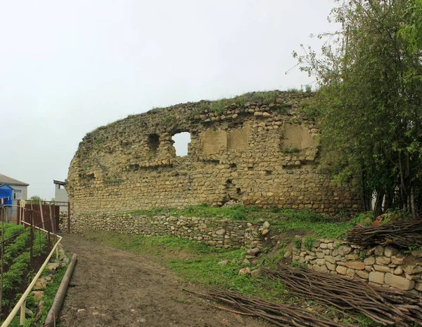 Old Ruins Fortress Village Anig Kusar Region Azerbaijan — Stock Photo, Image