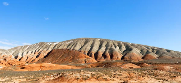 Lindas Montanhas Vermelhas Azerbaijão Região Khizi — Fotografia de Stock