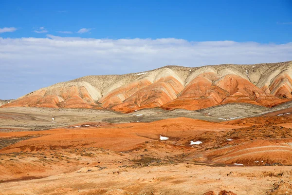 Vackra Röda Berg Azerbajdzjan Regionen Khizi — Stockfoto