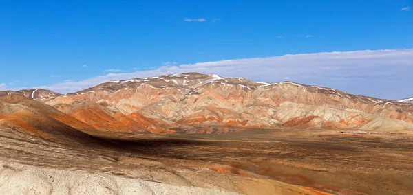 Beautiful Panorama Red Mountains Azerbaijan Khizi Region —  Fotos de Stock