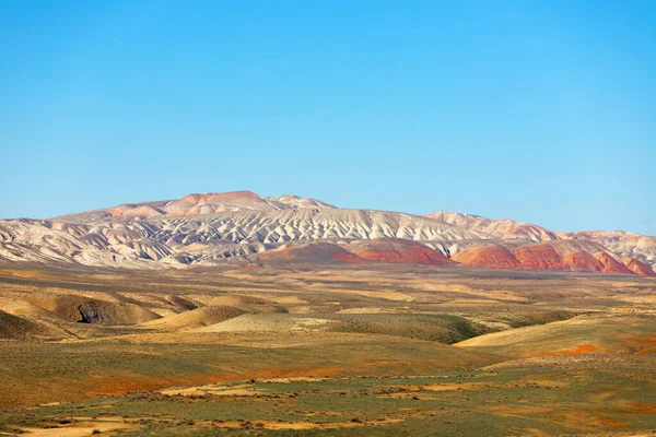 Beautiful Panorama Red Mountains Azerbaijan Khizi Region — Stock fotografie