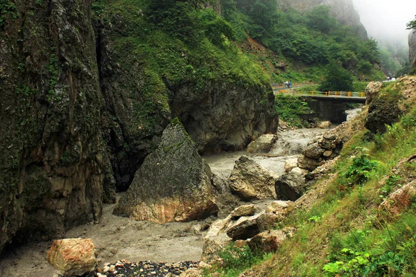 Muddy River Beautiful Canyon Guba Region Azerbaijan — Photo