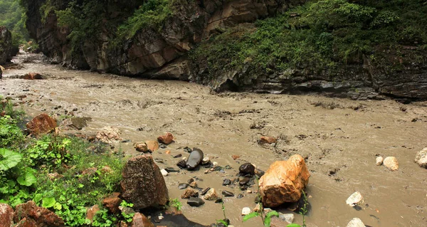 Muddy River Beautiful Canyon Guba Region Azerbaijan — Photo
