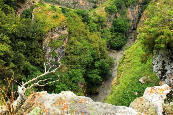 Beautiful Gorge Mountains Gryz Village Guba Region Azerbaijan — Foto de Stock
