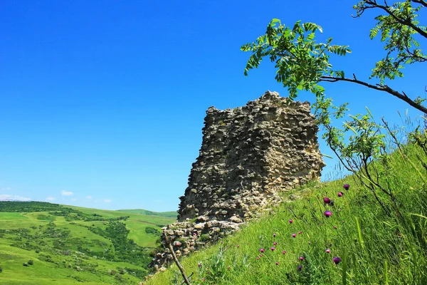 Las Ruinas Antigua Fortaleza Gulistan Ciudad Shemakha Azerbaiyán — Foto de Stock