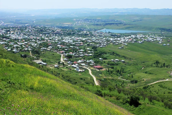 City Shamakhi Foot Mountain Azerbaijan — стоковое фото