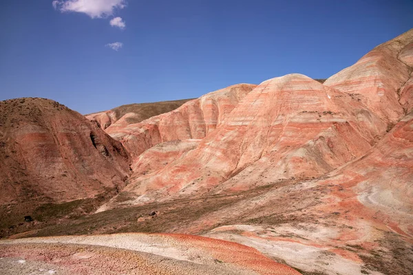 Les Belles Montagnes Rouges Khizi Sont Similaires Planète Mars Azerbaïdjan — Photo