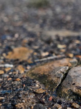 Büyük taşlı doğal bir mozaik.