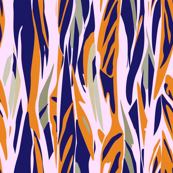 De naadloze patroon vector met de hand getekende texturen. — Stockvector