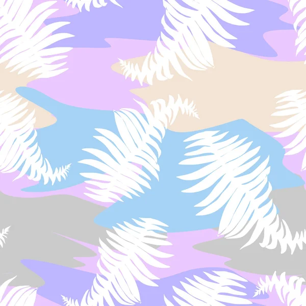 Kusursuz bir vektör. Soyut ve soyut tropikal akıntılar. Moda biçimi.