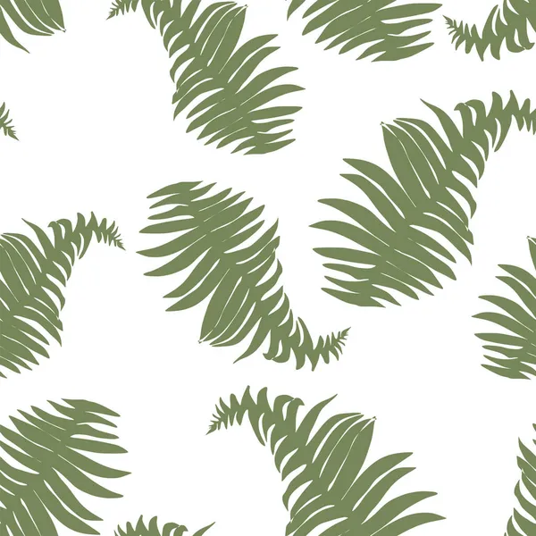 Vecteur Sans Couture Pattern Wiht Abstract Tropical Leavers Style Tendance — Image vectorielle