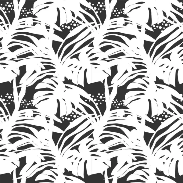 Kusursuz bir vektör. Soyut ve soyut tropikal akıntılar. Moda biçimi.