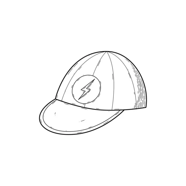 Capa Chapéu Desenhada Mão Abstrata Para Homem Mulher Doodle Headdress —  Vetores de Stock