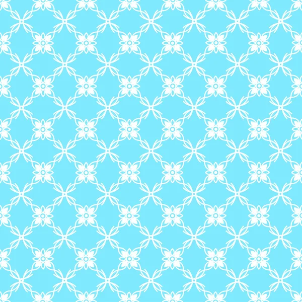 Αφηρημένο Μοτίβο Χωρίς Ραφή Μπλε Doodle Γεωμετρικά Σχήματα Διάνυσμα Φόντου — Διανυσματικό Αρχείο