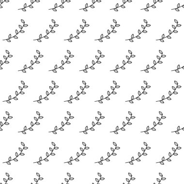 Soyut Doodle Dekorasyonsuz Bitkiler Botanik Yaprağı Bitki Yaprağı Bitki Doğası Dekorasyon Vektör Tasarım Biçimi Tekstil, Giysi Paketi, Duvar Kağıdı, Pastel