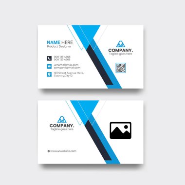Double-sided Modern Creative and Clean Business Card Layout