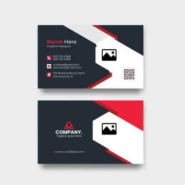 Double-sided Modern Creative and Clean Business Card Layout