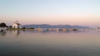 Yunanistan 'daki Elafonisos' taki Aziz Spyridon Kilisesi.