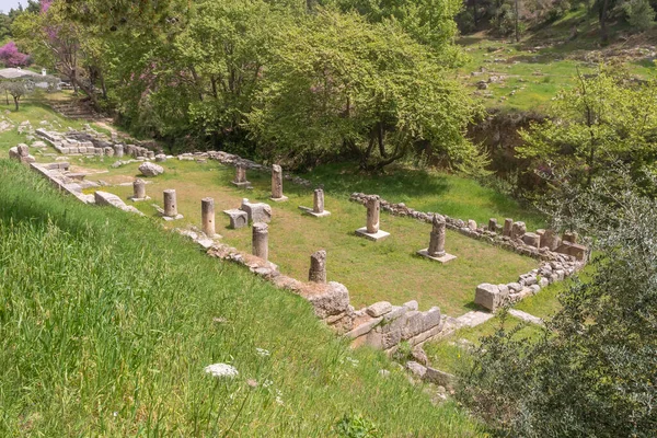 Amphiareion Archaiologische Plaats Oropos Griekenland — Stockfoto